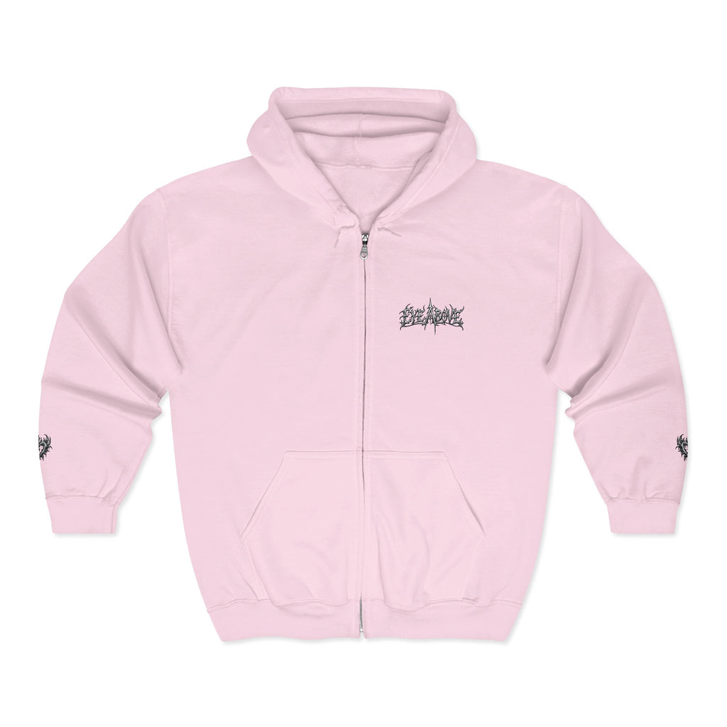 EYE ABOVE ZIP UP STITCH