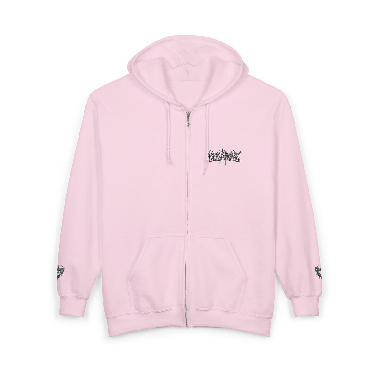 EYE ABOVE ZIP UP STITCH