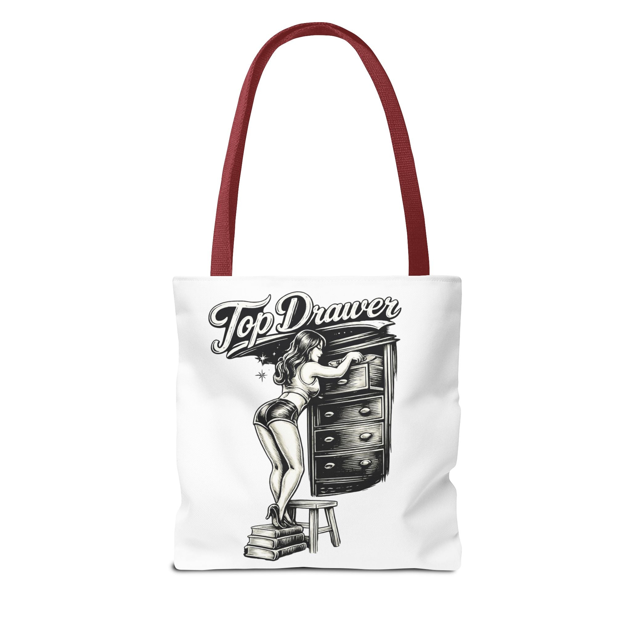 Top Drawer Retro Tote Bag