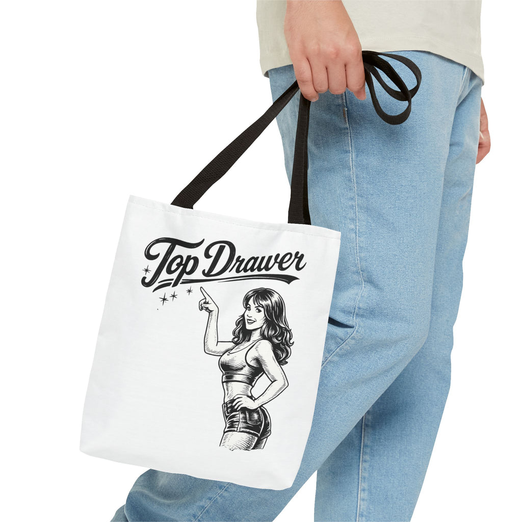 Top Drawer Retro Tote Bag