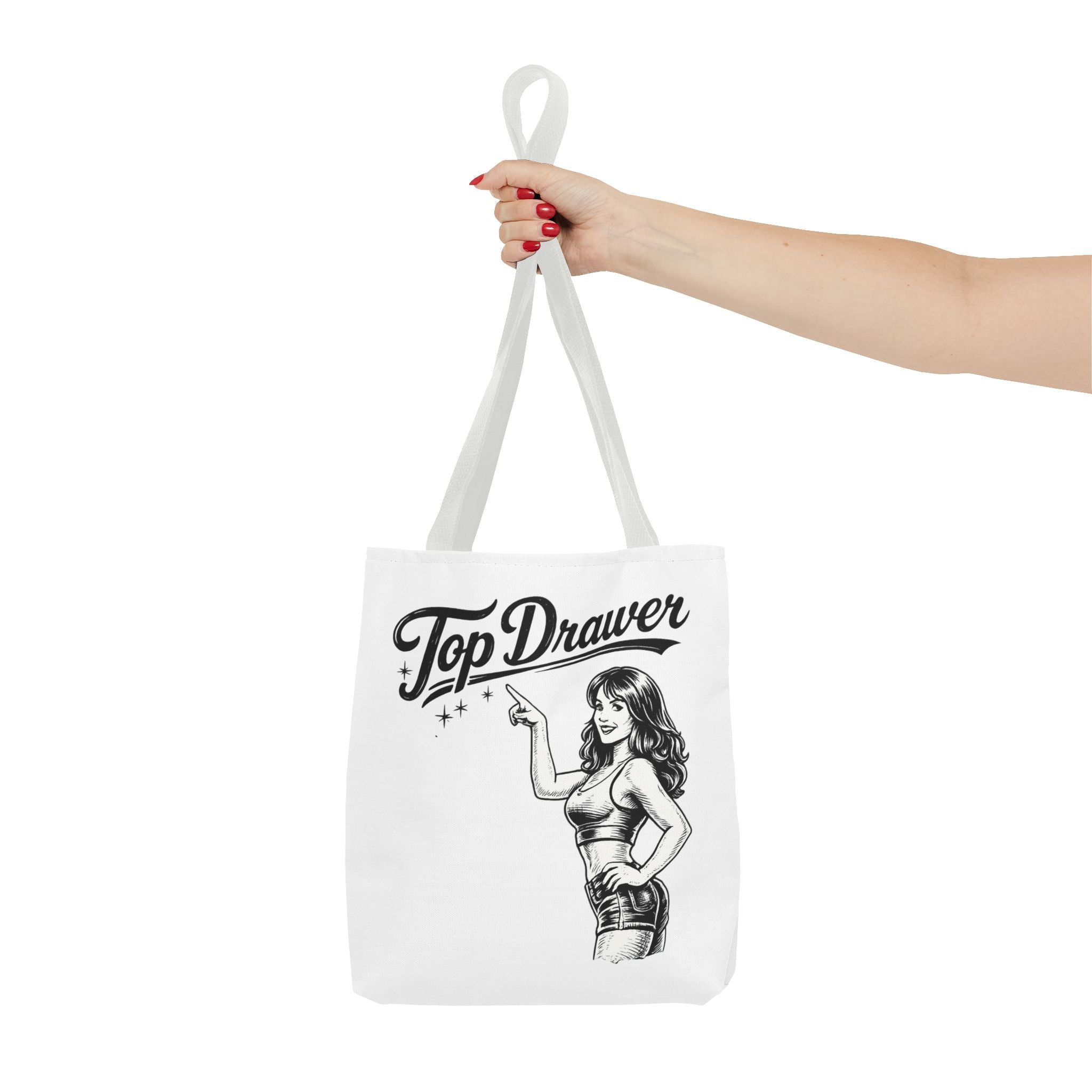 Top Drawer Retro Tote Bag