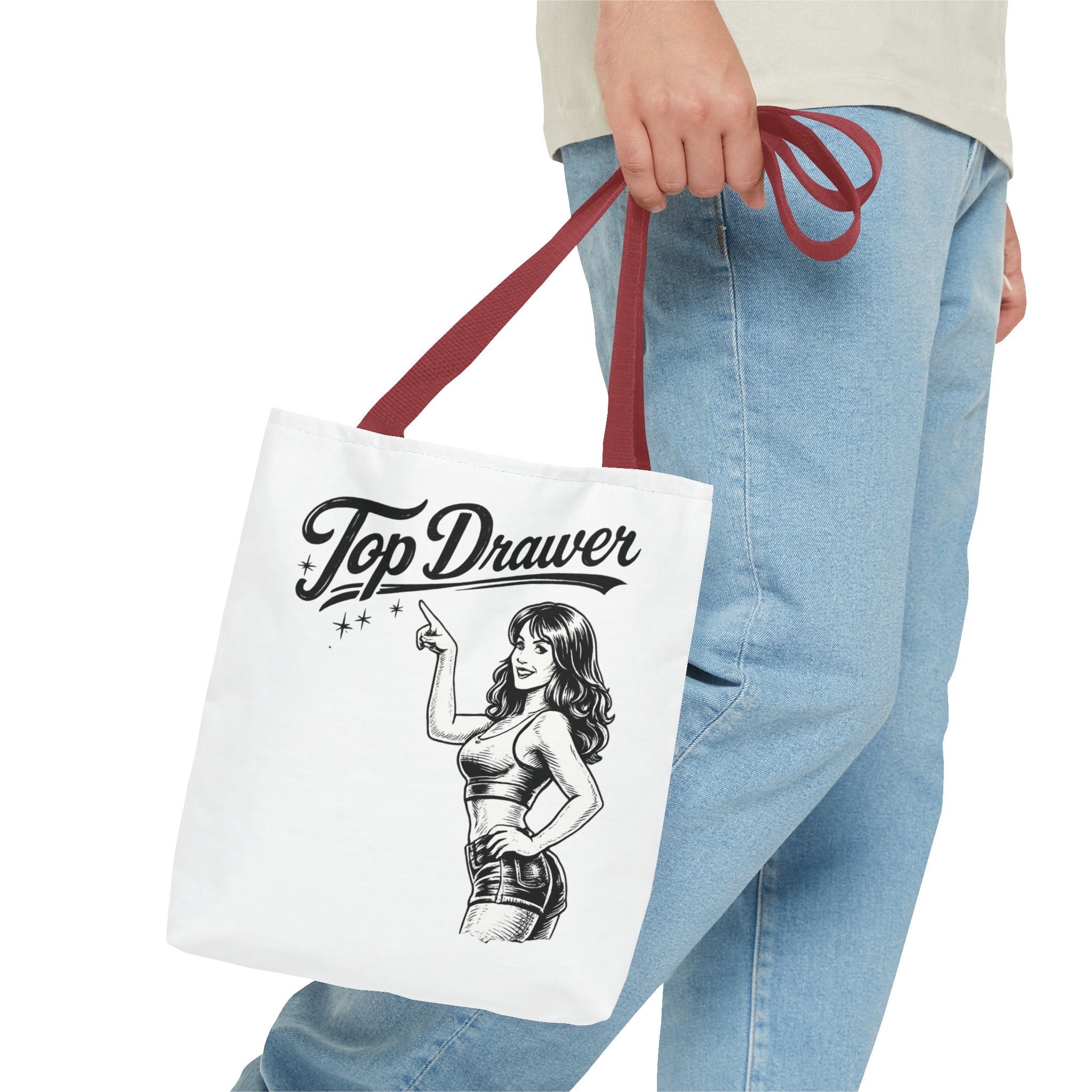 Top Drawer Retro Tote Bag