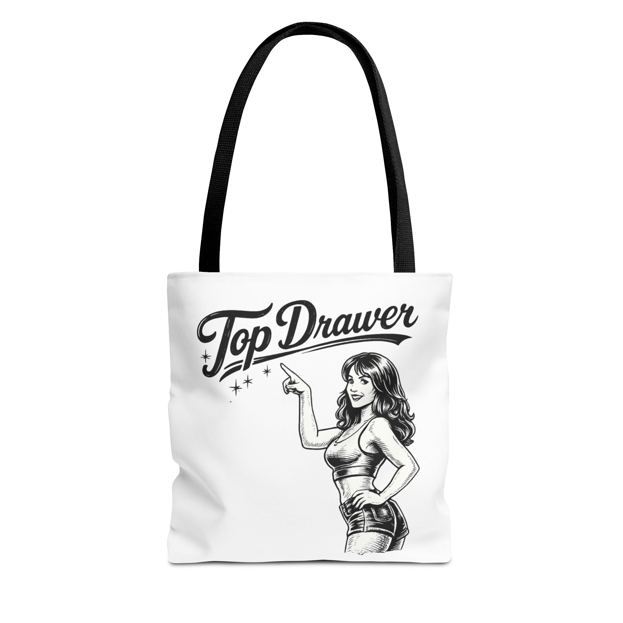 Top Drawer Retro Tote Bag