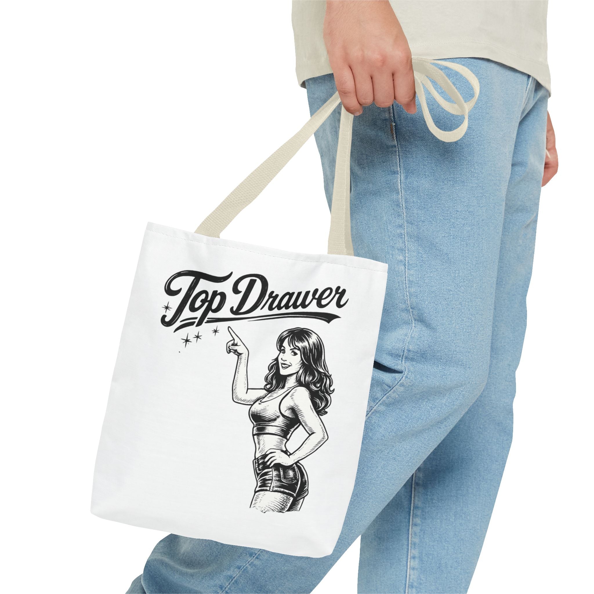Top Drawer Retro Tote Bag