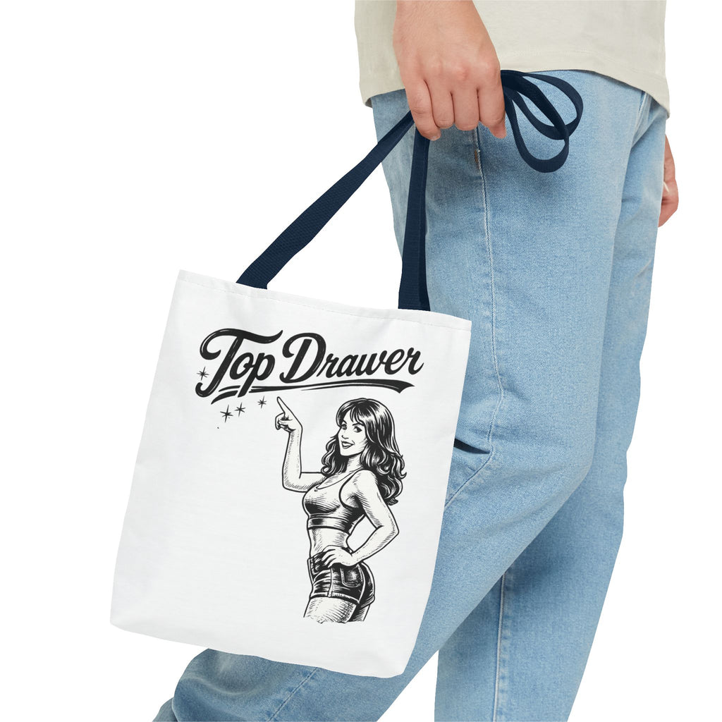 Top Drawer Retro Tote Bag