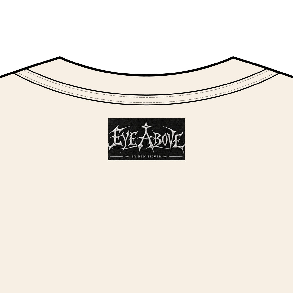 Eye Above logo tee | Gothic metal band graphic boxy t-shirt