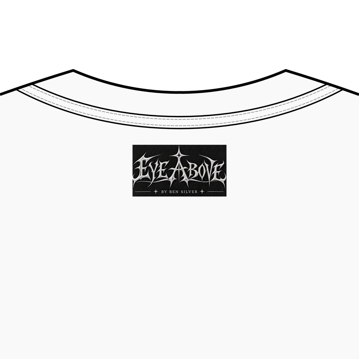 Eye Above logo tee | Gothic metal band graphic boxy t-shirt