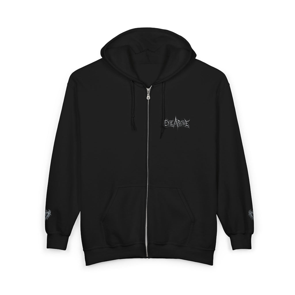 EYE ABOVE ZIP UP STITCH