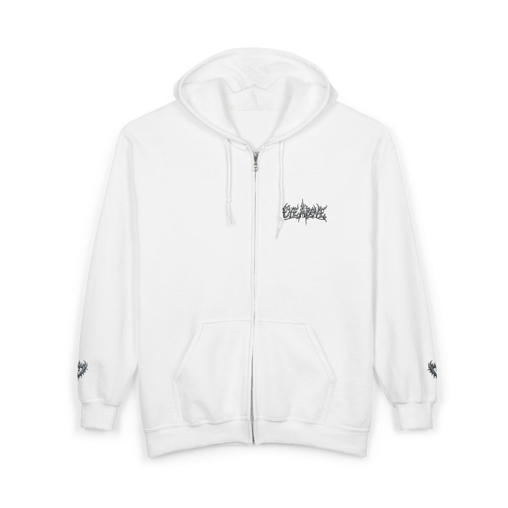 EYE ABOVE ZIP UP STITCH