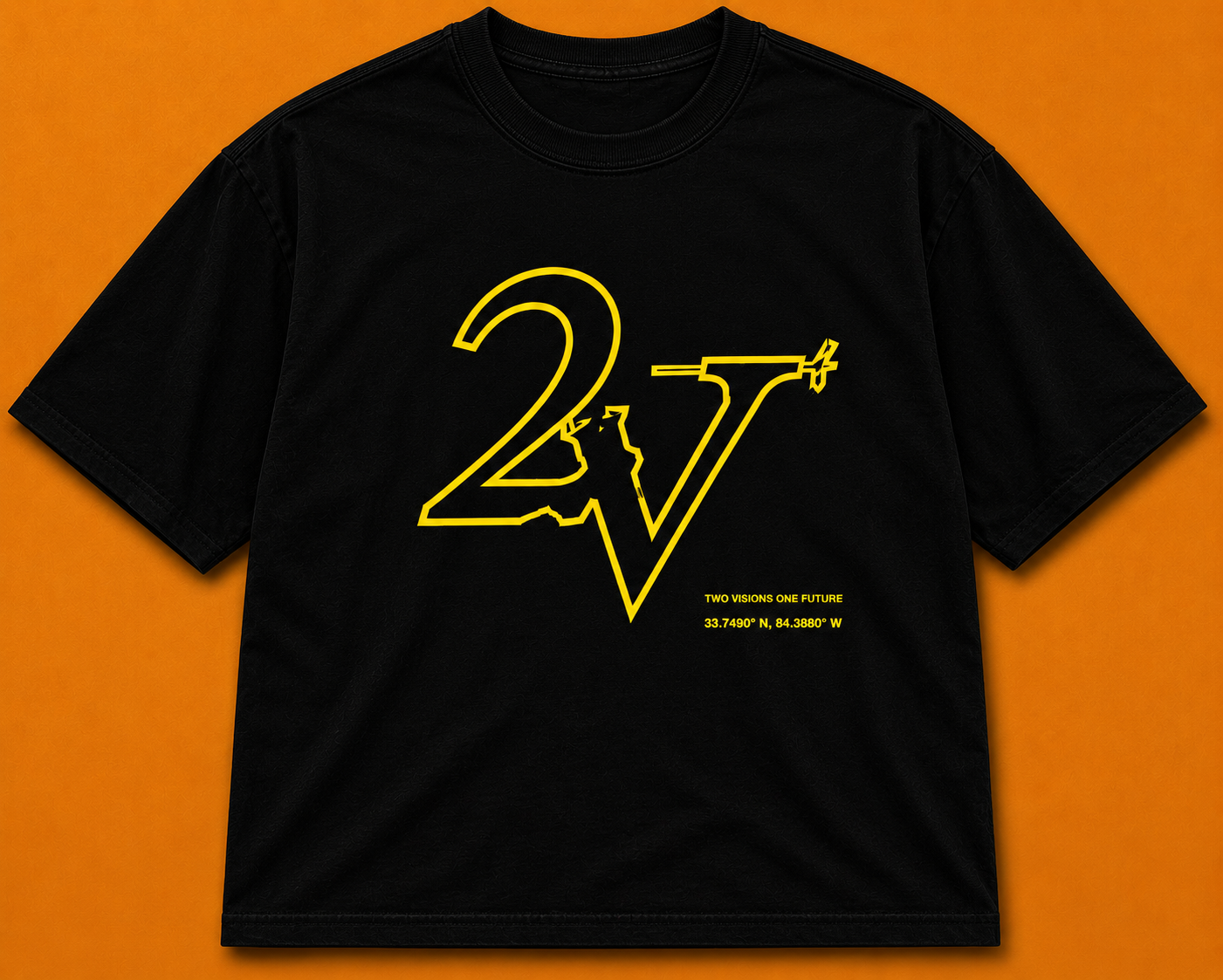 2V TEE YELLOW ￼— BY J.H