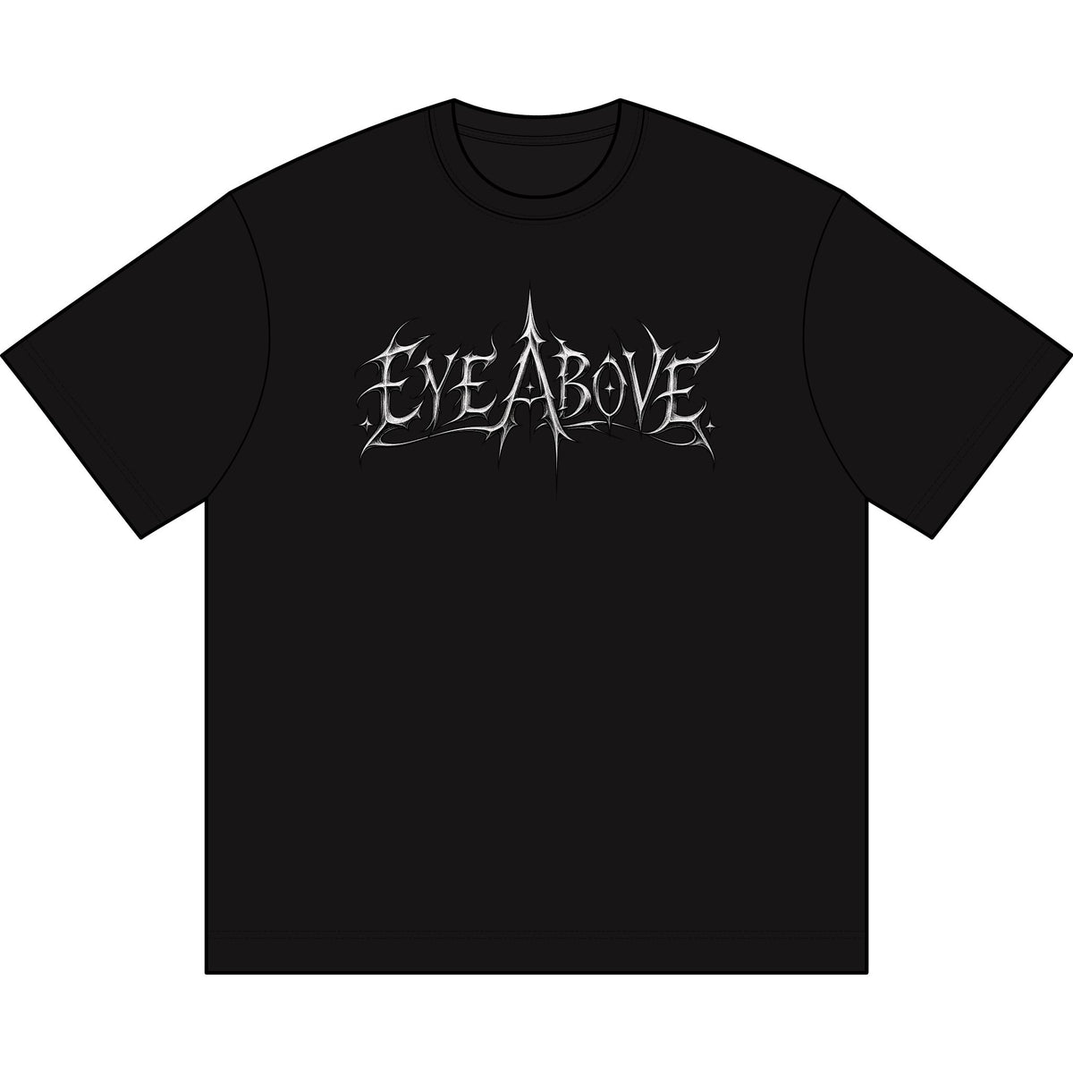 Eye Above logo tee | Gothic metal band graphic boxy t-shirt