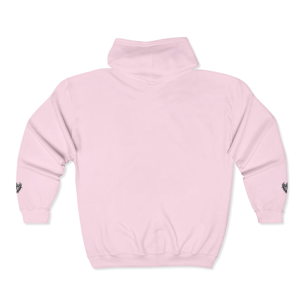 EYE ABOVE ZIP UP STITCH