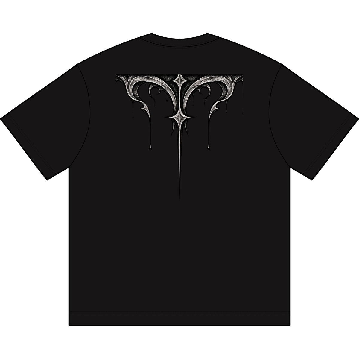 Eye Above logo tee | Gothic metal band graphic boxy t-shirt