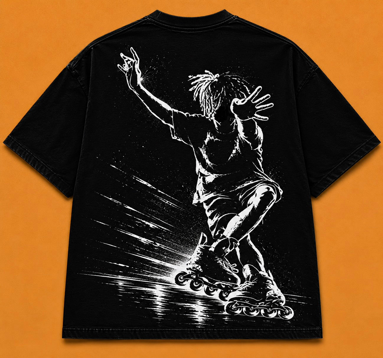FRIED BATS X RUIN MIST TEE