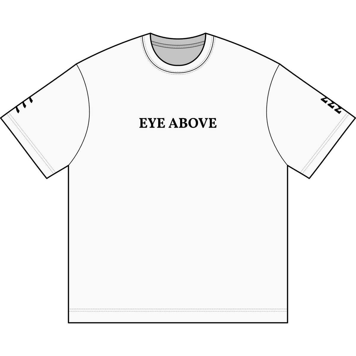 EYE ABOVE STITCH SHIRT  ( PRE ORDER )