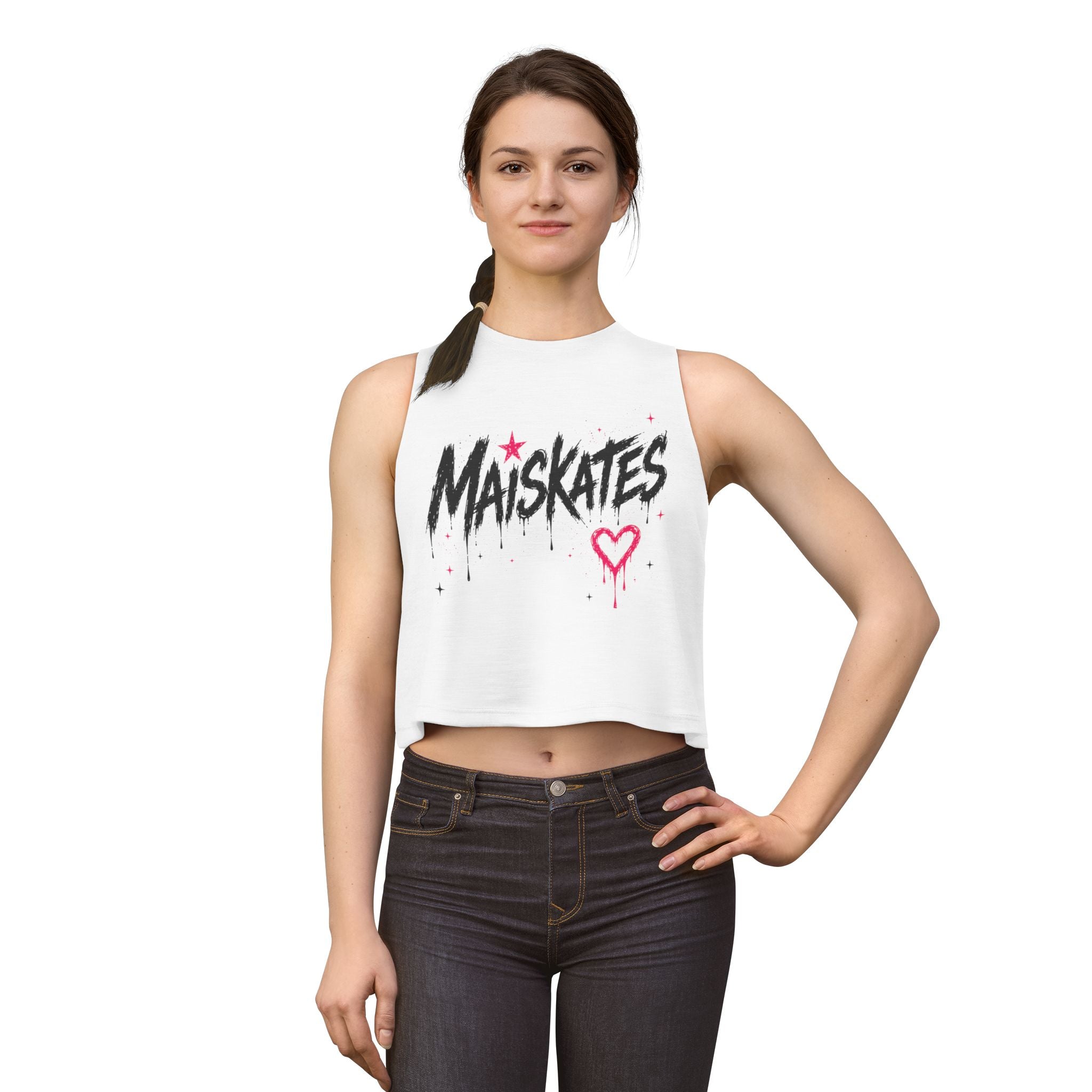 Roll With Love Crop Top -MAISKATES