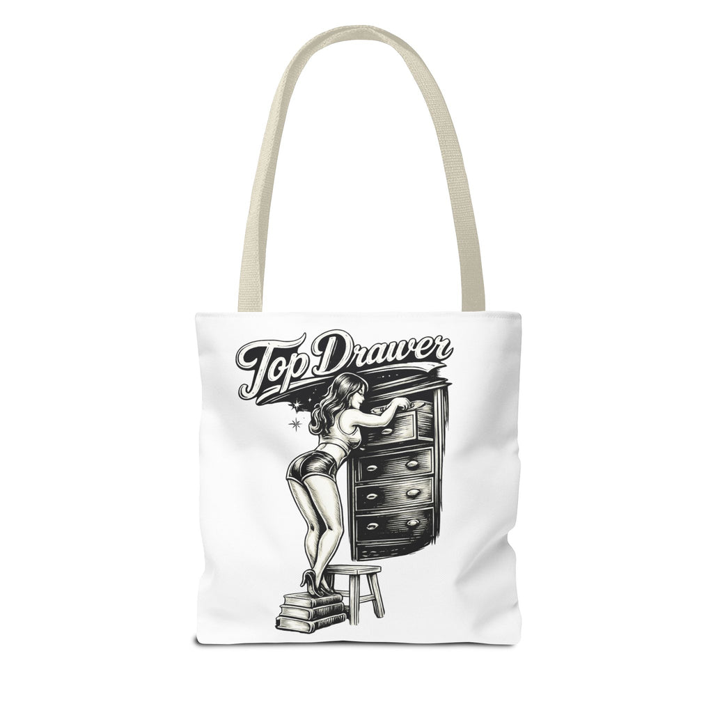 Top Drawer Retro Tote Bag