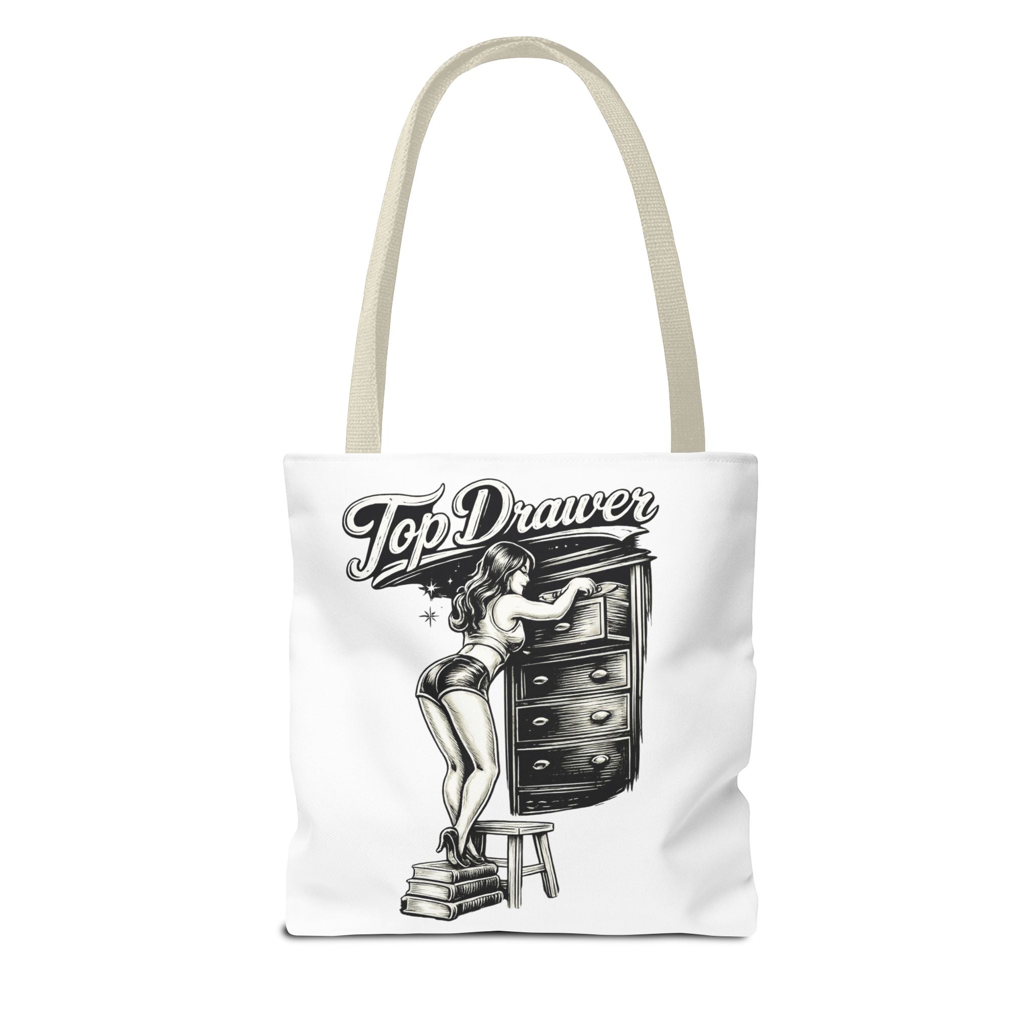 Top Drawer Retro Tote Bag