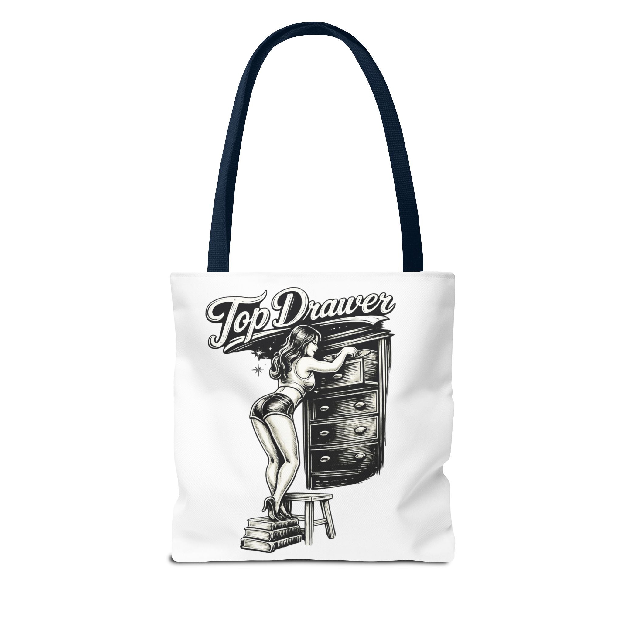 Top Drawer Retro Tote Bag