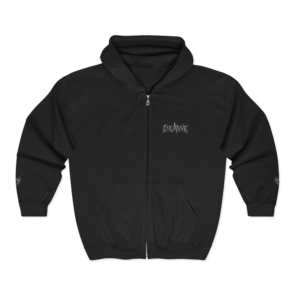 EYE ABOVE ZIP UP STITCH