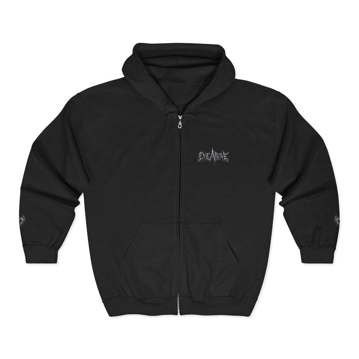 EYE ABOVE ZIP UP STITCH
