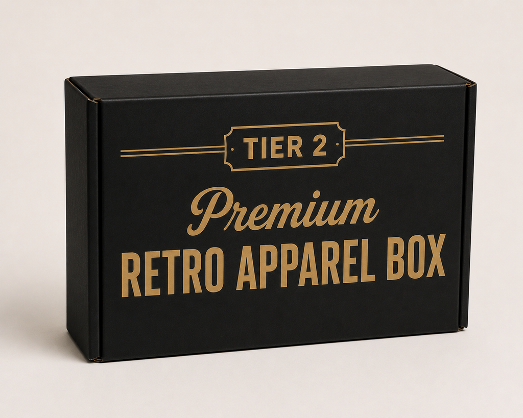 Premium Retro Apparel Box – Tier 2